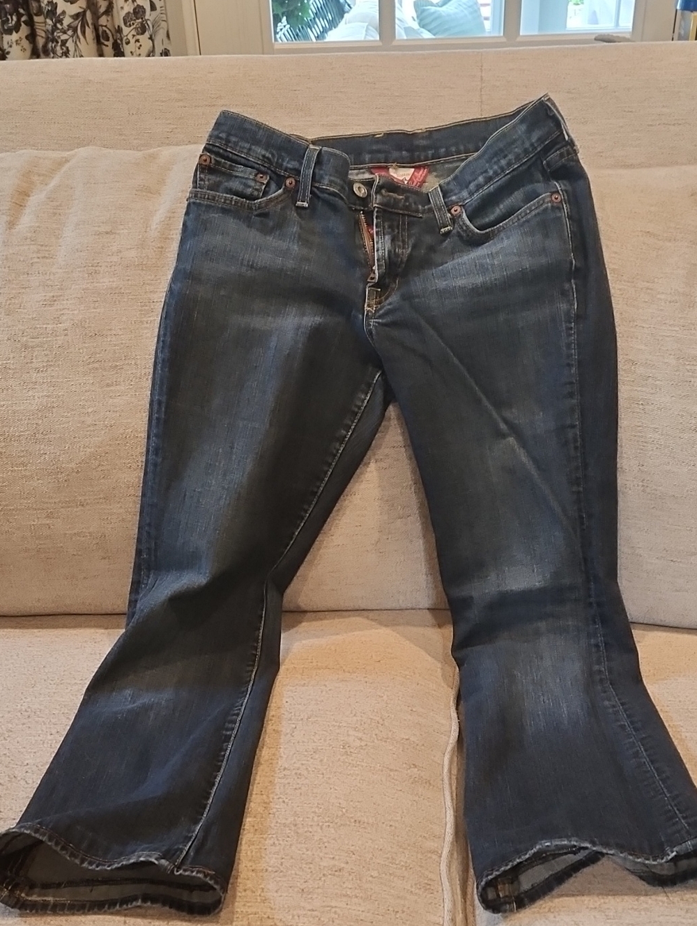 Lucky Brand Dark Blue Flare Jeans